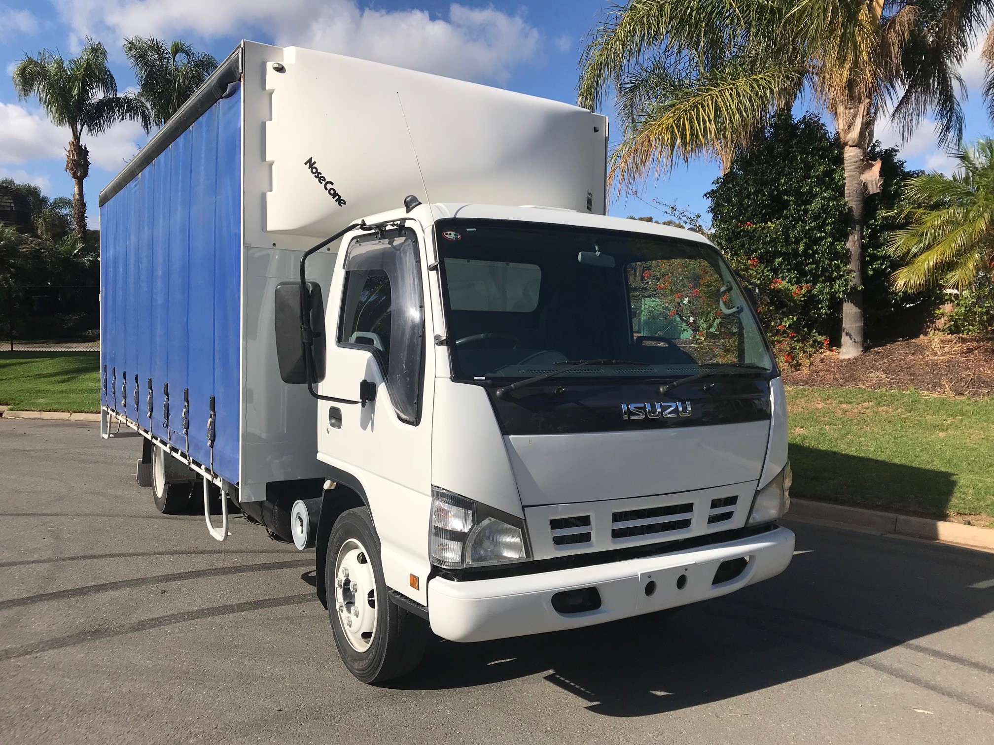 2006 ISUZU NQR TRUCK MANUAL CURTAINSIDER