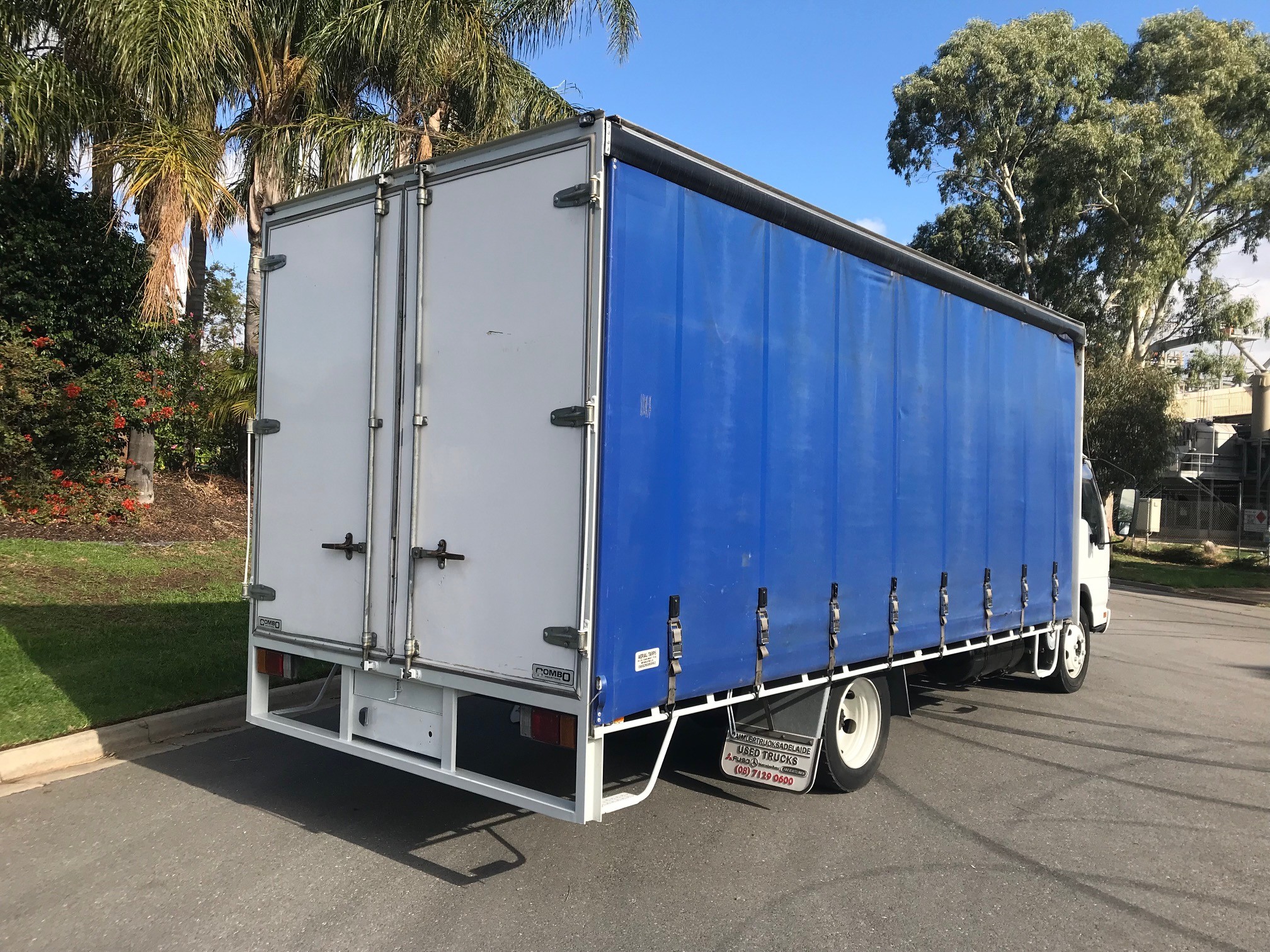 2006 ISUZU NQR TRUCK MANUAL CURTAINSIDER
