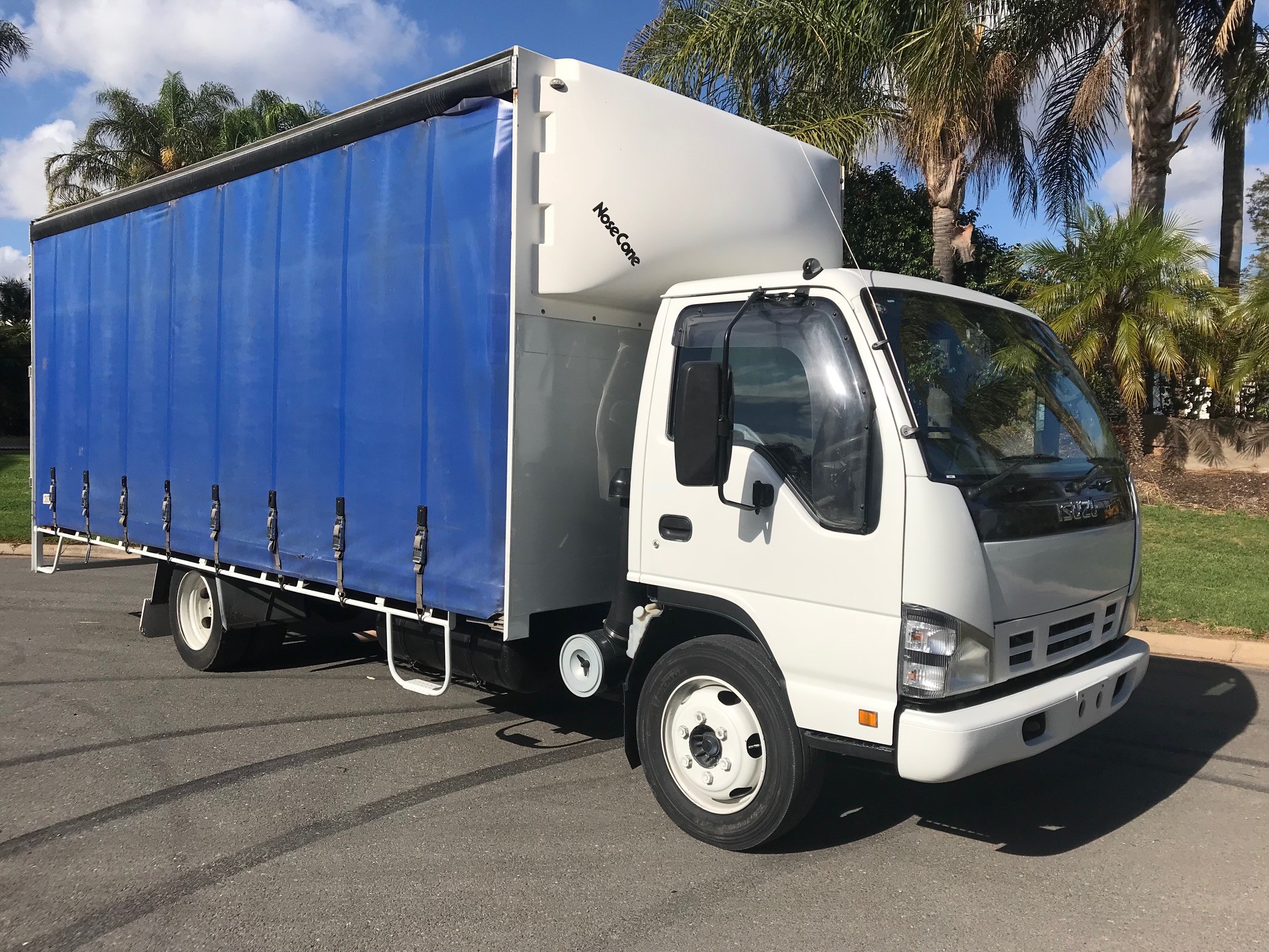 2006 ISUZU NQR TRUCK MANUAL CURTAINSIDER