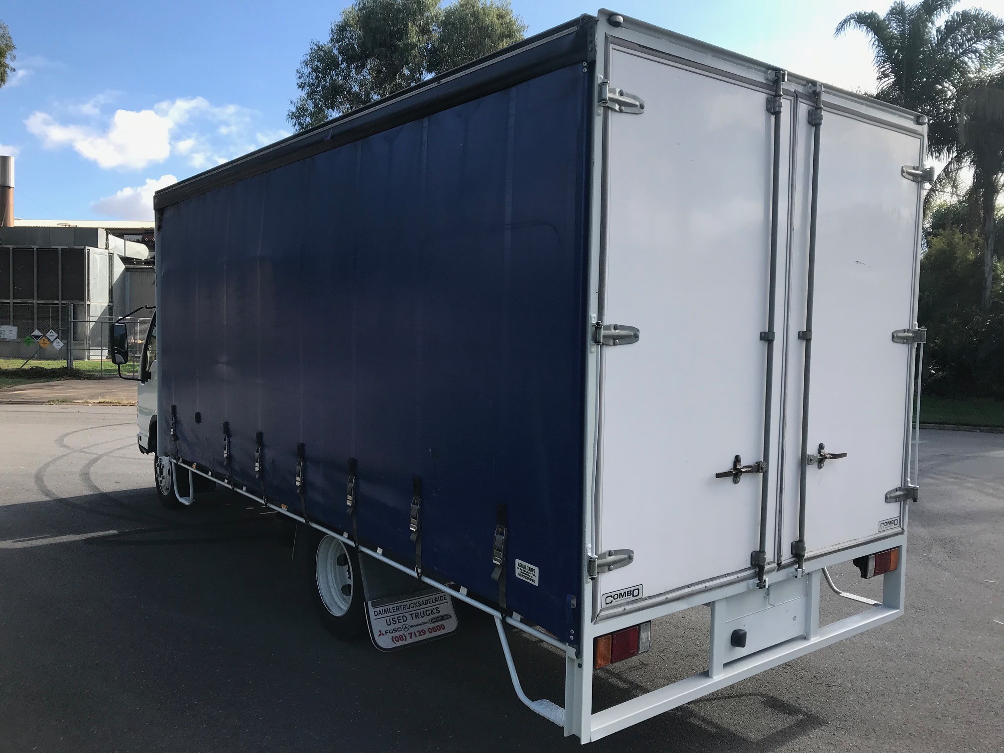 2006 ISUZU NQR TRUCK MANUAL CURTAINSIDER