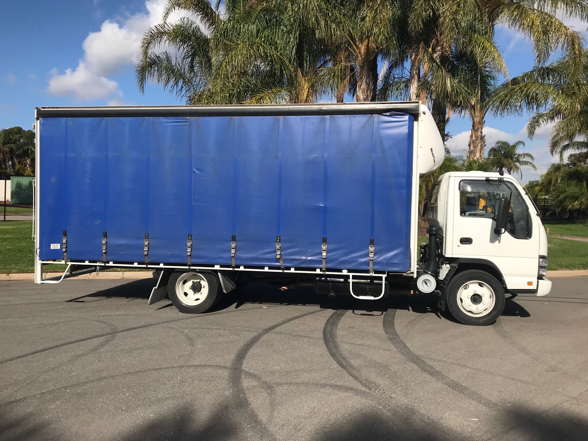 2006 ISUZU NQR TRUCK MANUAL CURTAINSIDER