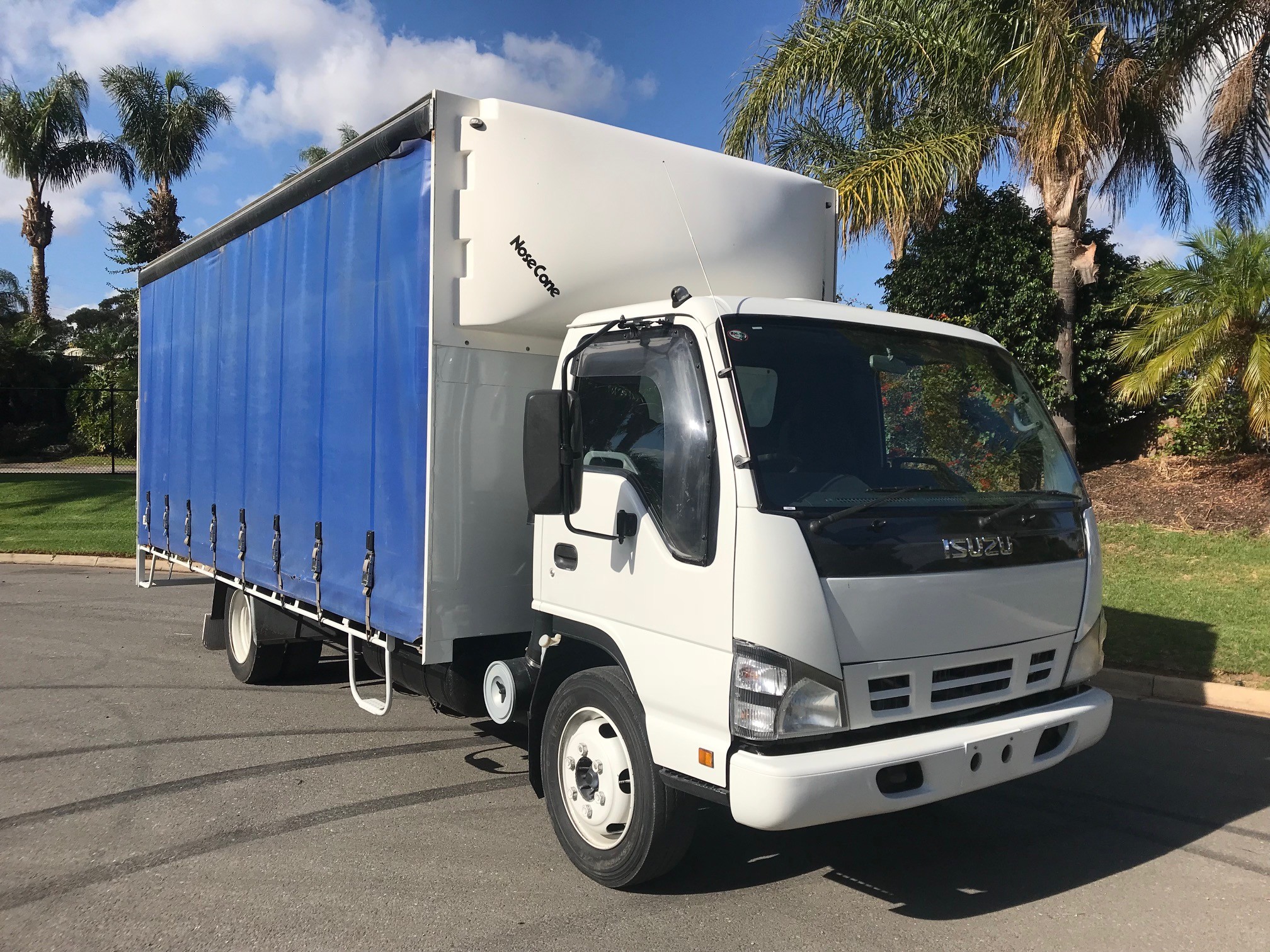 2006 ISUZU NQR TRUCK MANUAL CURTAINSIDER