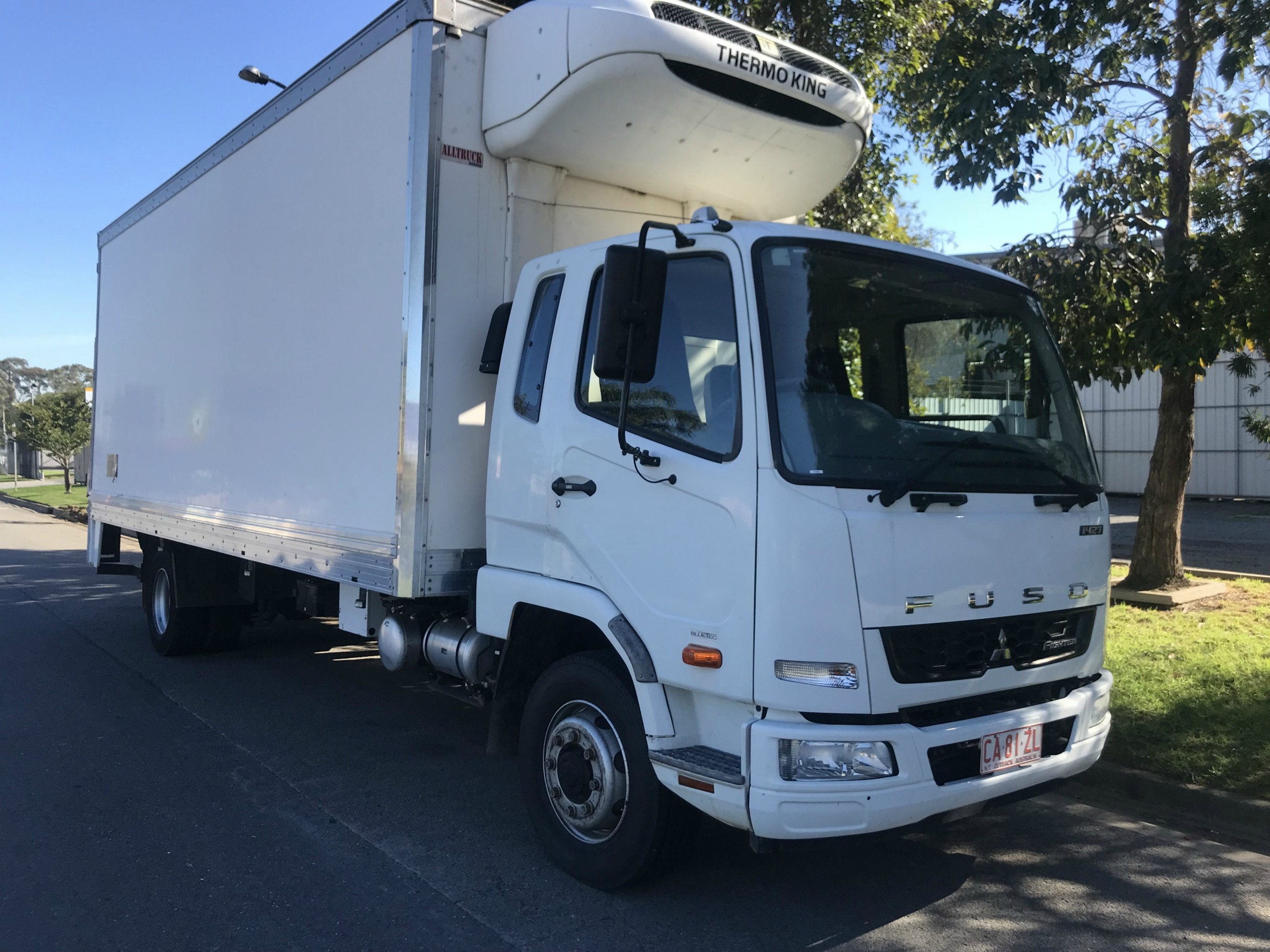 2013 FUSO FM600 FIGHTER 1427 TRUCK MANUAL REFRIGERATED