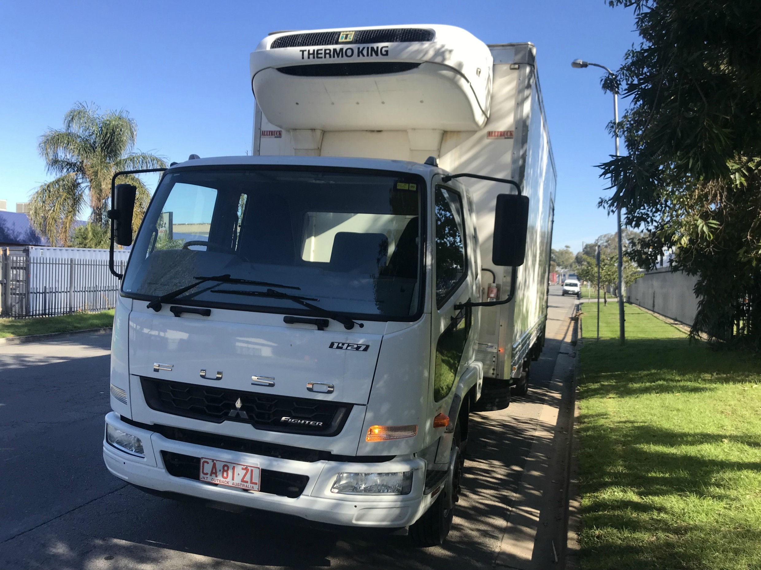 2013 FUSO FM600 FIGHTER 1427 TRUCK MANUAL REFRIGERATED