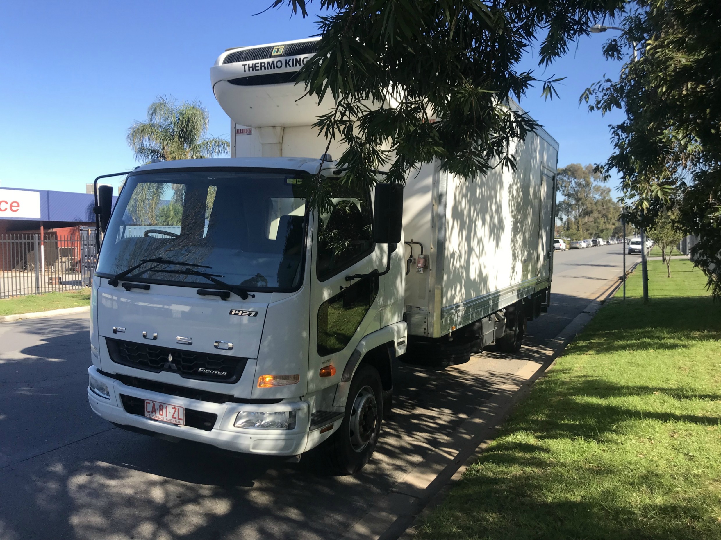 2013 FUSO FM600 FIGHTER 1427 TRUCK MANUAL REFRIGERATED