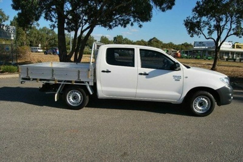 2011 TOYOTA HILUX Workmate Double Cab TGN16R MY12