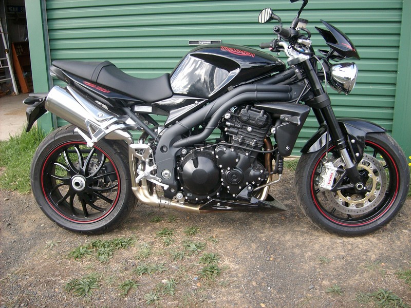 2009 TRIUMPH SPEED TRIPLE JOHN BLOOR EDITION
