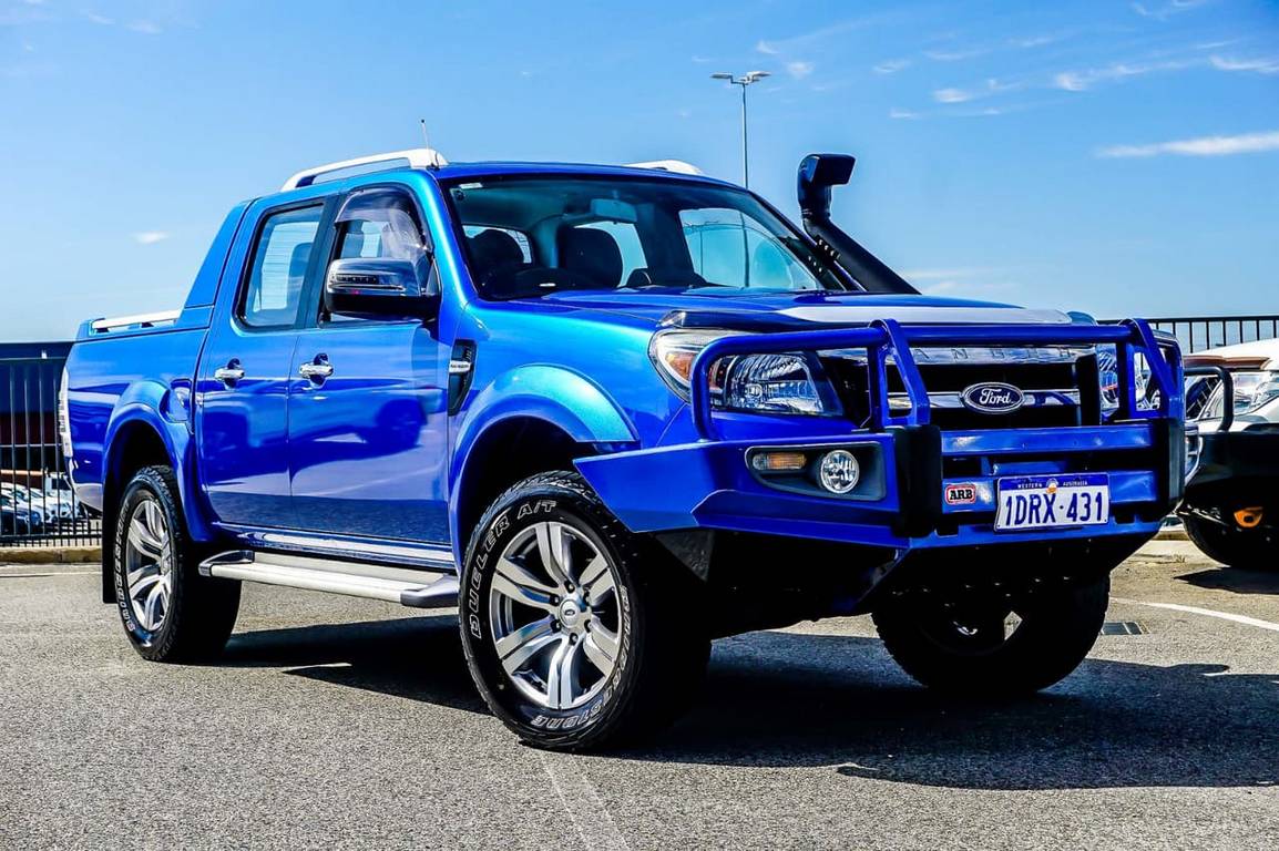 2011 FORD RANGER PK 5 SP AUTOMATIC DUAL CAB P/UP