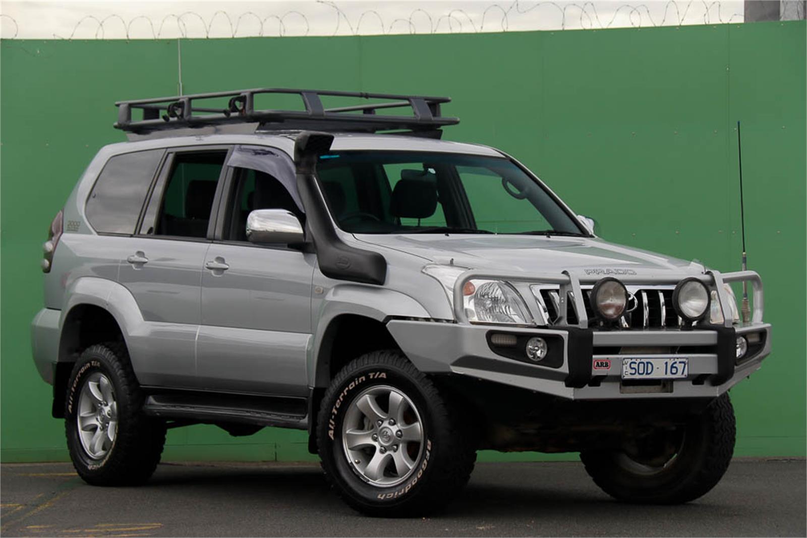 2004 TOYOTA LANDCRUISER PRADO GRJ120R GXL MANUAL WAGON
