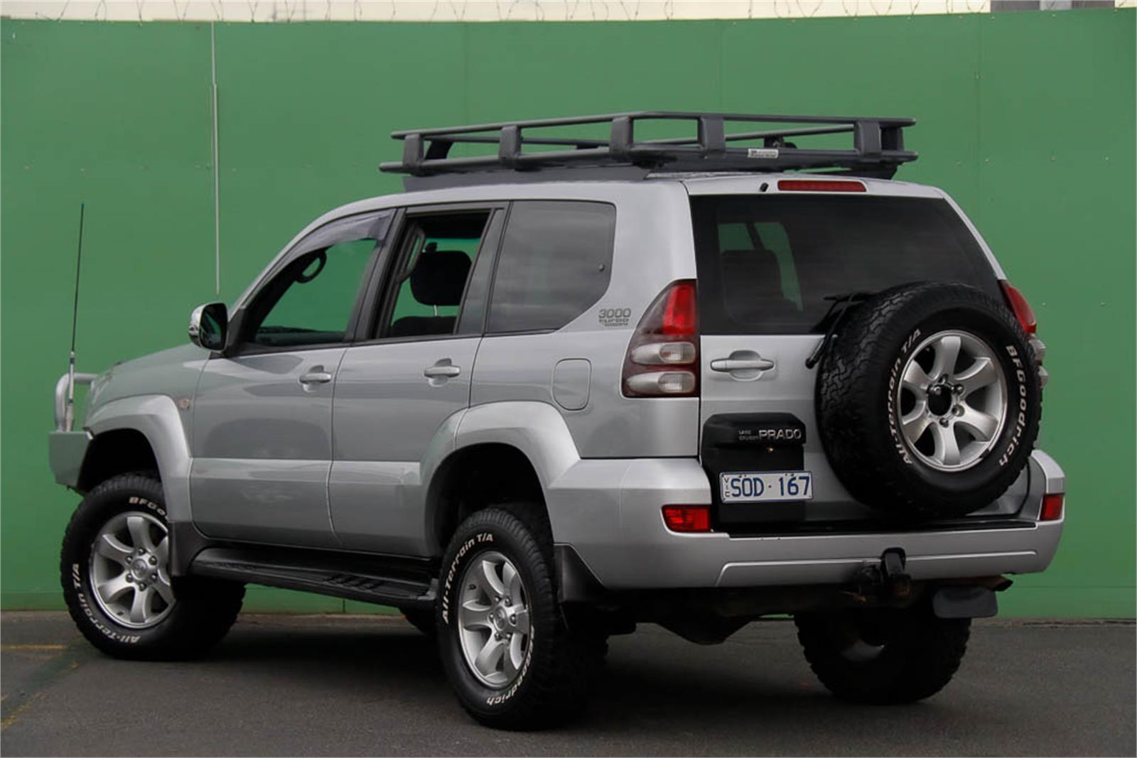 2004 TOYOTA LANDCRUISER PRADO GRJ120R GXL MANUAL WAGON