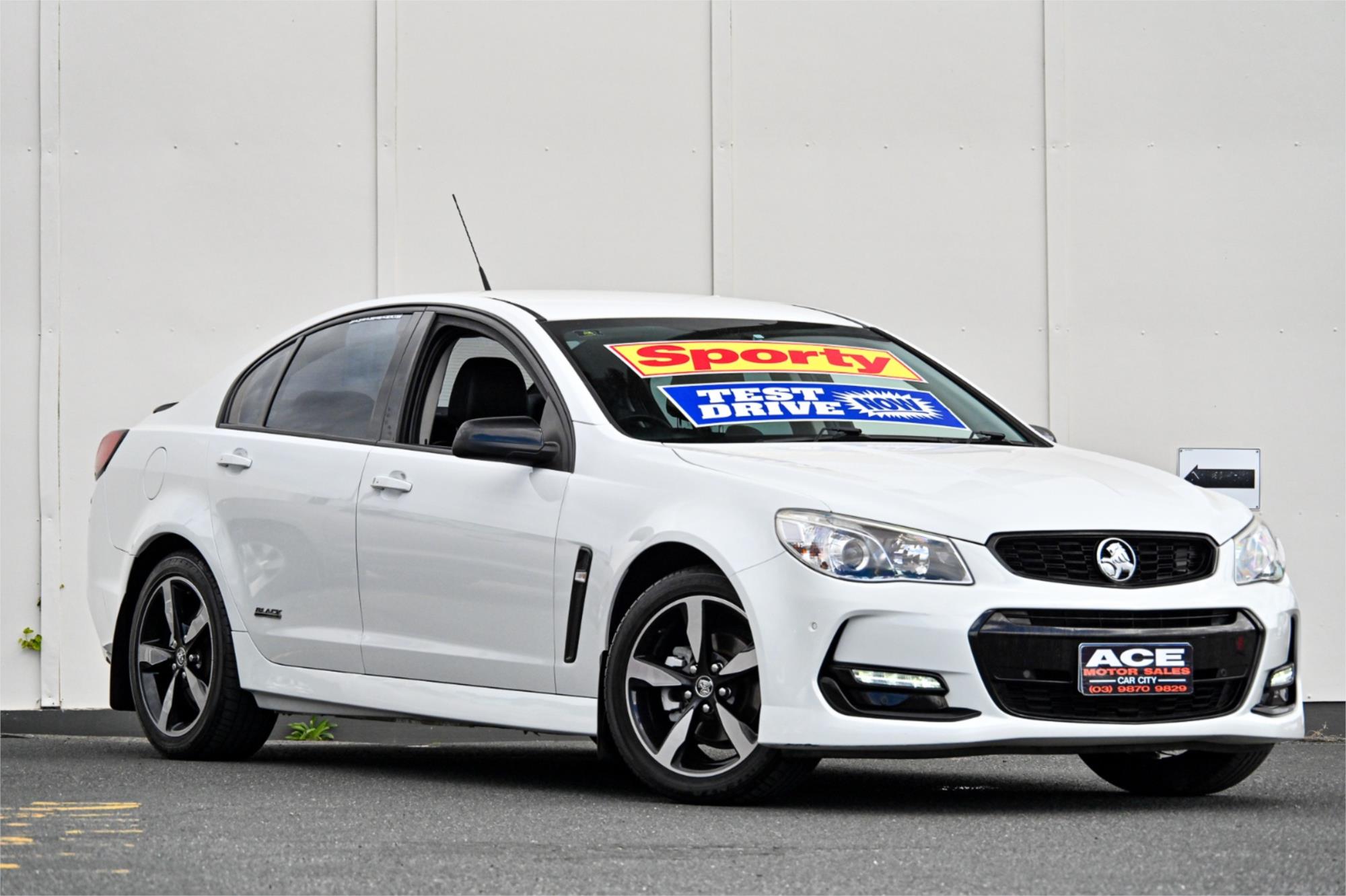 2016 HOLDEN COMMODORE VF II SV6 SPORTS AUTOMATIC SEDAN