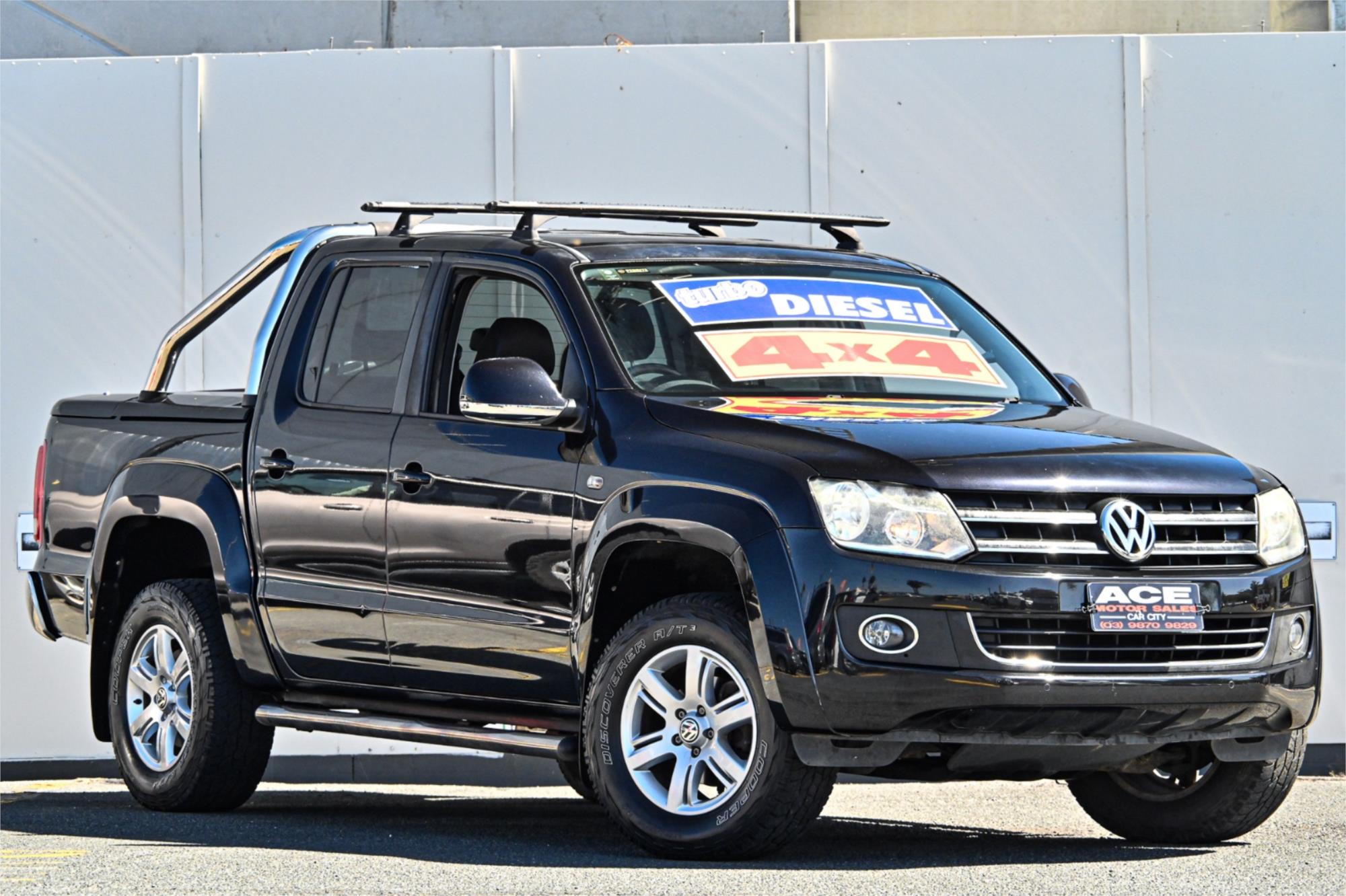 2013 VOLKSWAGEN AMAROK 2H MY12.5 TDI420 HIGHLINE (4x4) 8 SP AUTOMATIC DUAL CAB UTILITY