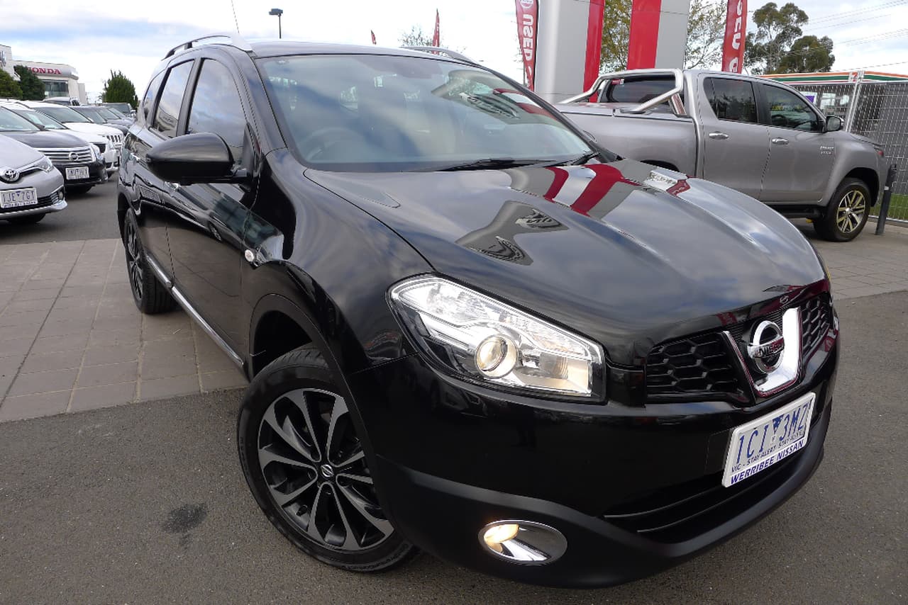 2013 NISSAN DUALIS J10 SERIES 4 CONSTANTLY VARIABLE TRANSMISSION HATCHBACK