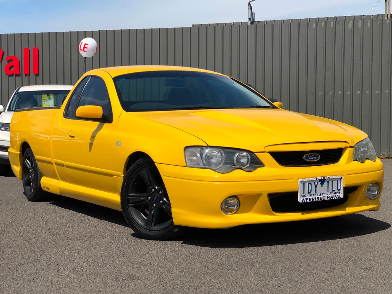 2005 FORD FALCON UTE BA MK II MANUAL UTILITY