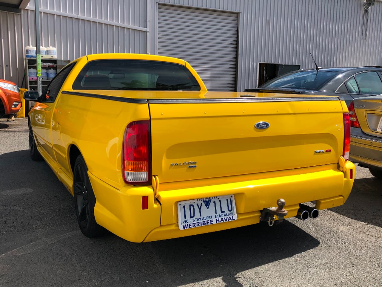 2005 FORD FALCON UTE BA MK II MANUAL UTILITY