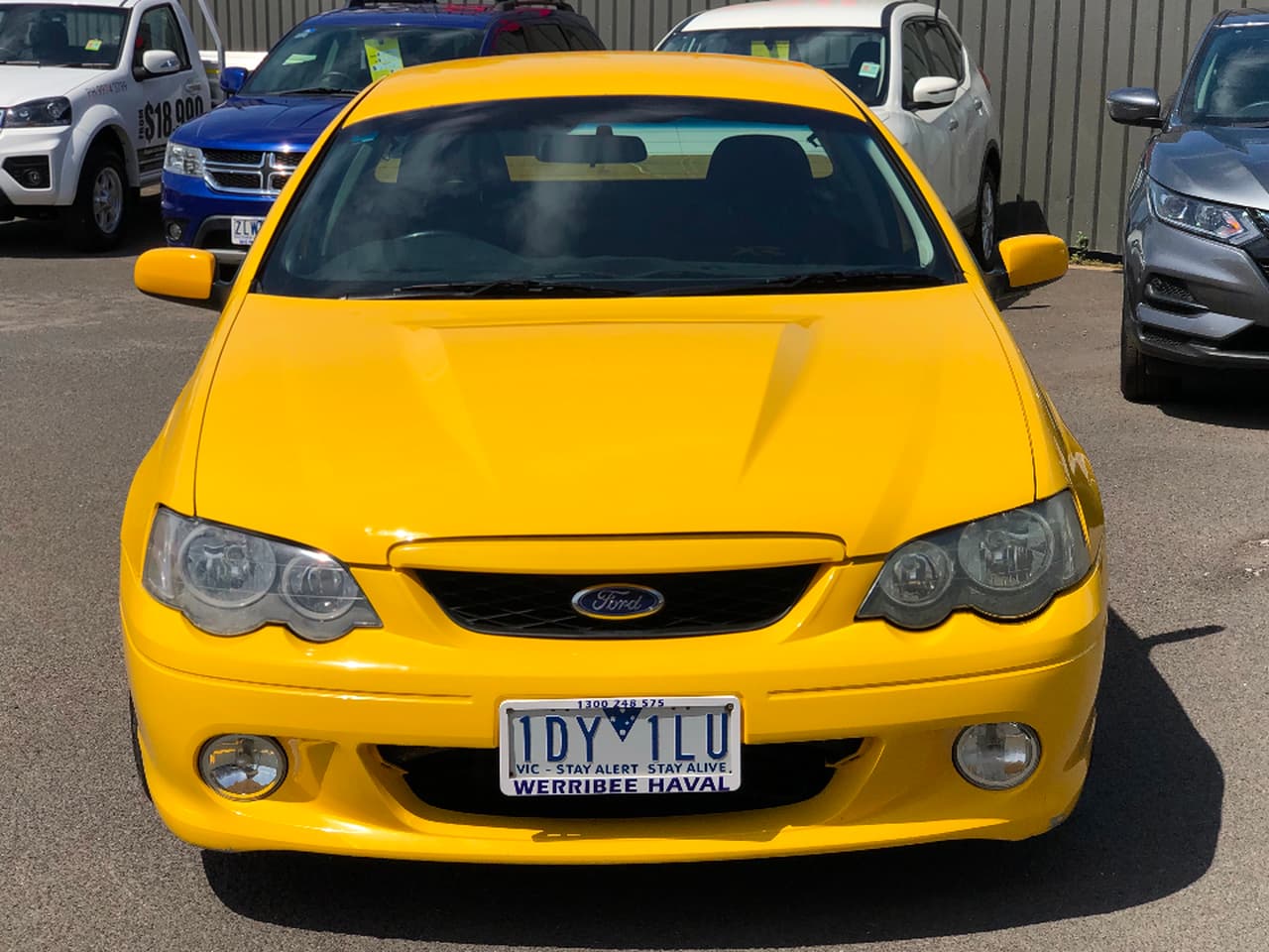 2005 FORD FALCON UTE BA MK II MANUAL UTILITY