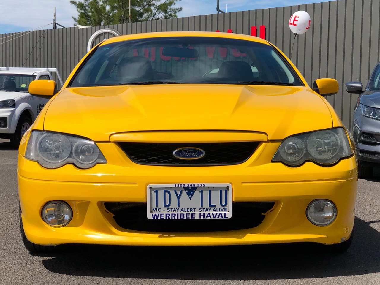 2005 FORD FALCON UTE BA MK II MANUAL UTILITY