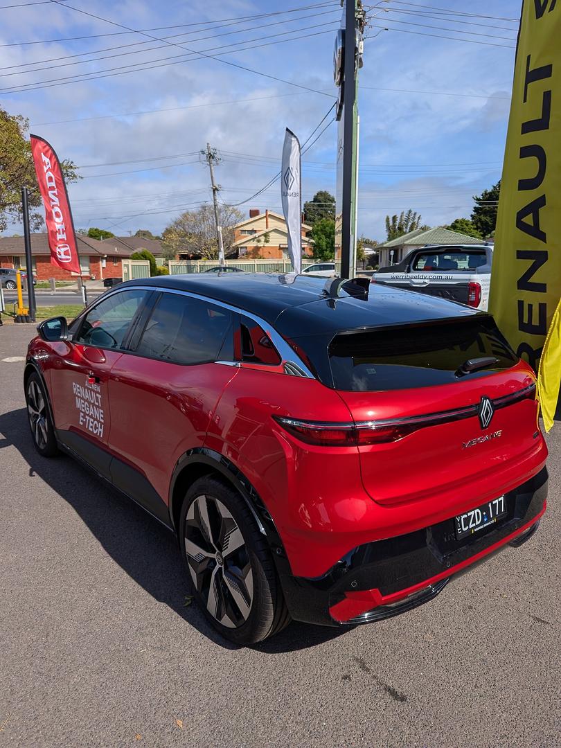 2024 RENAULT MEGANE E-TECH XCB MY24 TECHNO EV60 1 SP AUTOMATIC 4D WAGON