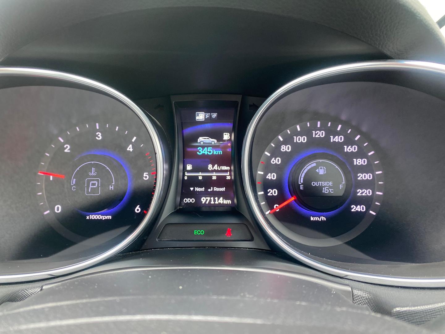 2013 HYUNDAI SANTA FE DM ELITE CRDi (4x4) 6 SP AUTOMATIC 4D WAGON