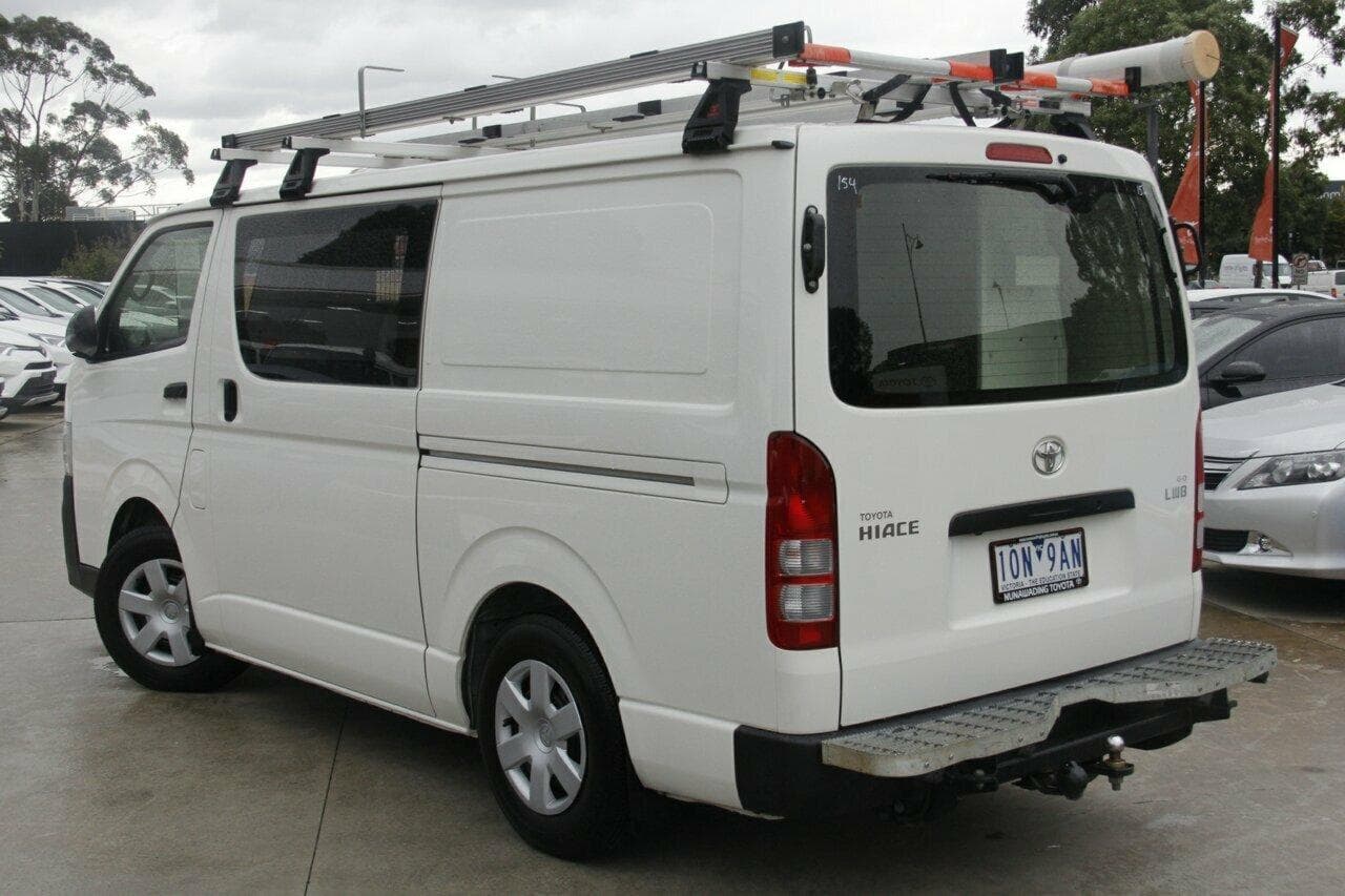 2013 TOYOTA HIACE KDH201R MANUAL VAN