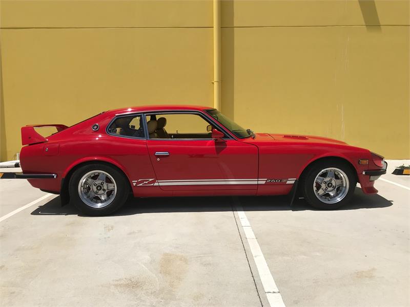 1977 DATSUN 260Z 5 SP MANUAL 2D COUPE