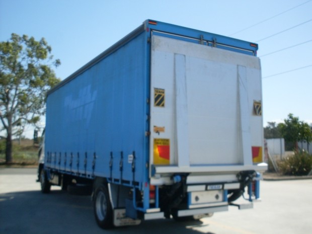 2013 MITSUBISHI FIGHTER 1627 FUSO 1627 CURTAINSIDER T/GATE TRUCK MANUAL CURTAINSIDER