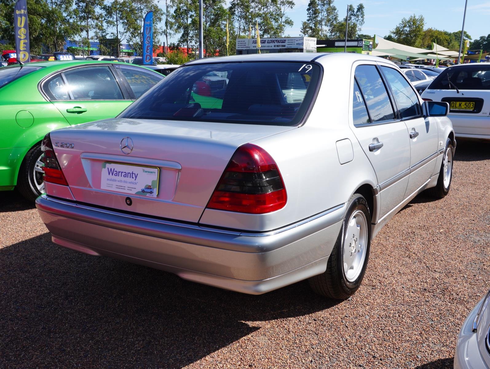 1998 MERCEDES-BENZ C200 W202 ELEGANCE 5 SP AUTOMATIC 4D SEDAN