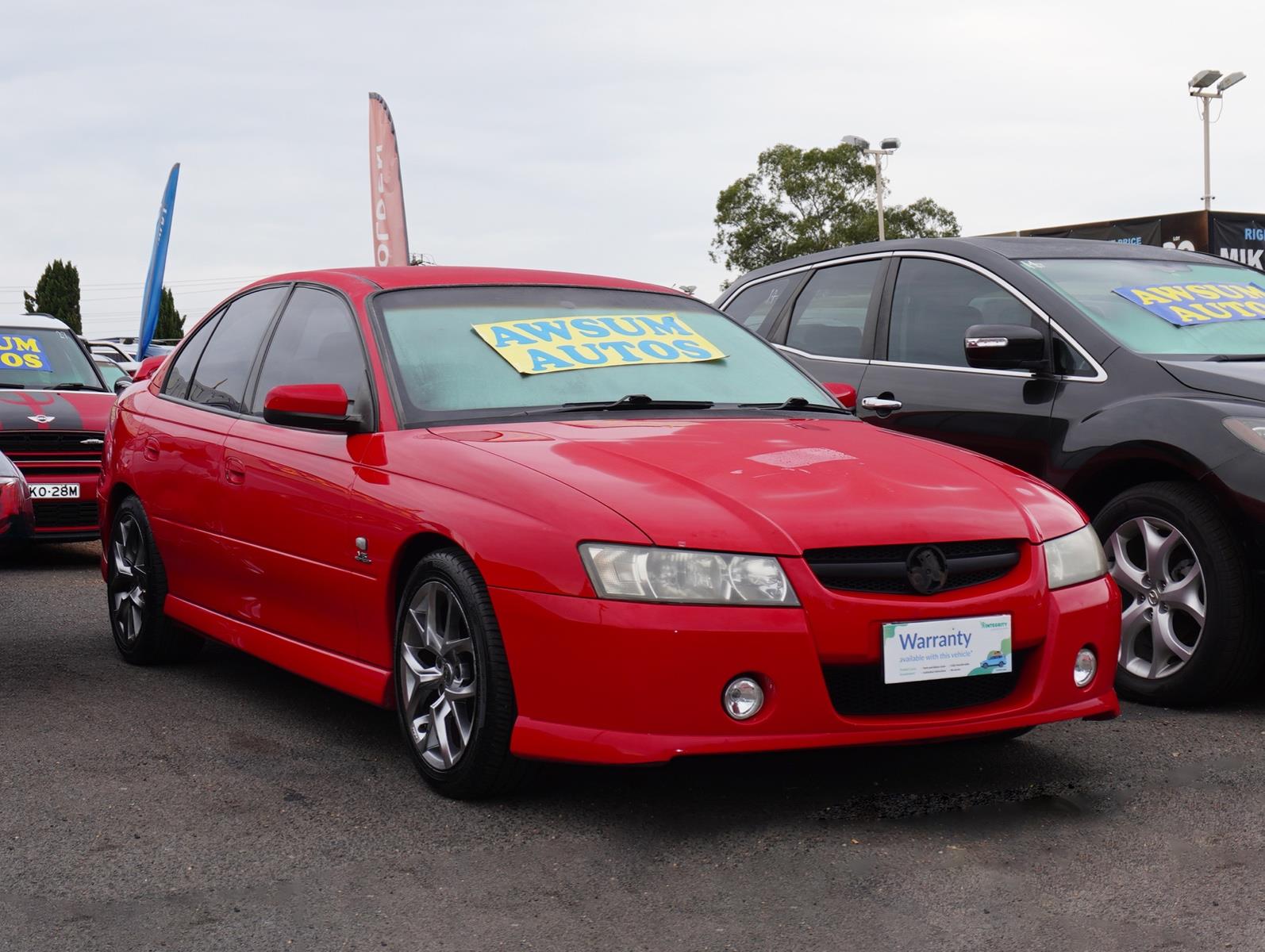 2004 HOLDEN COMMODORE VZ SV6 SPORTS AUTOMATIC SEDAN