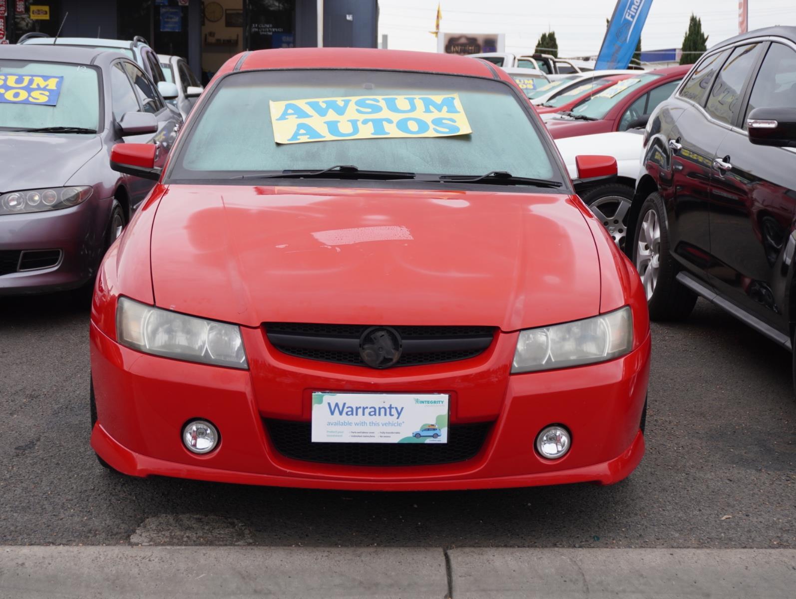 2004 HOLDEN COMMODORE VZ SV6 SPORTS AUTOMATIC SEDAN