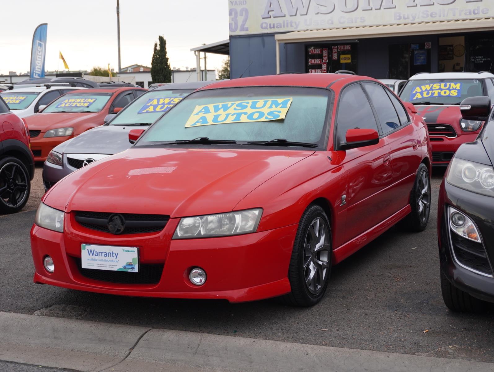2004 HOLDEN COMMODORE VZ SV6 SPORTS AUTOMATIC SEDAN