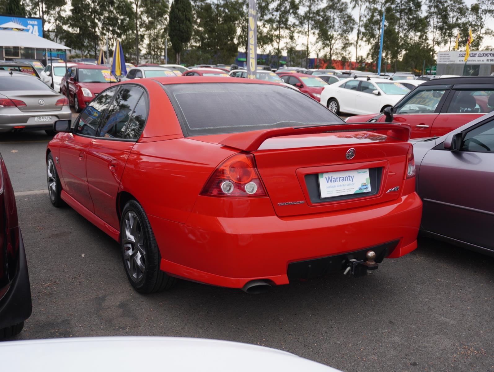 2004 HOLDEN COMMODORE VZ SV6 SPORTS AUTOMATIC SEDAN