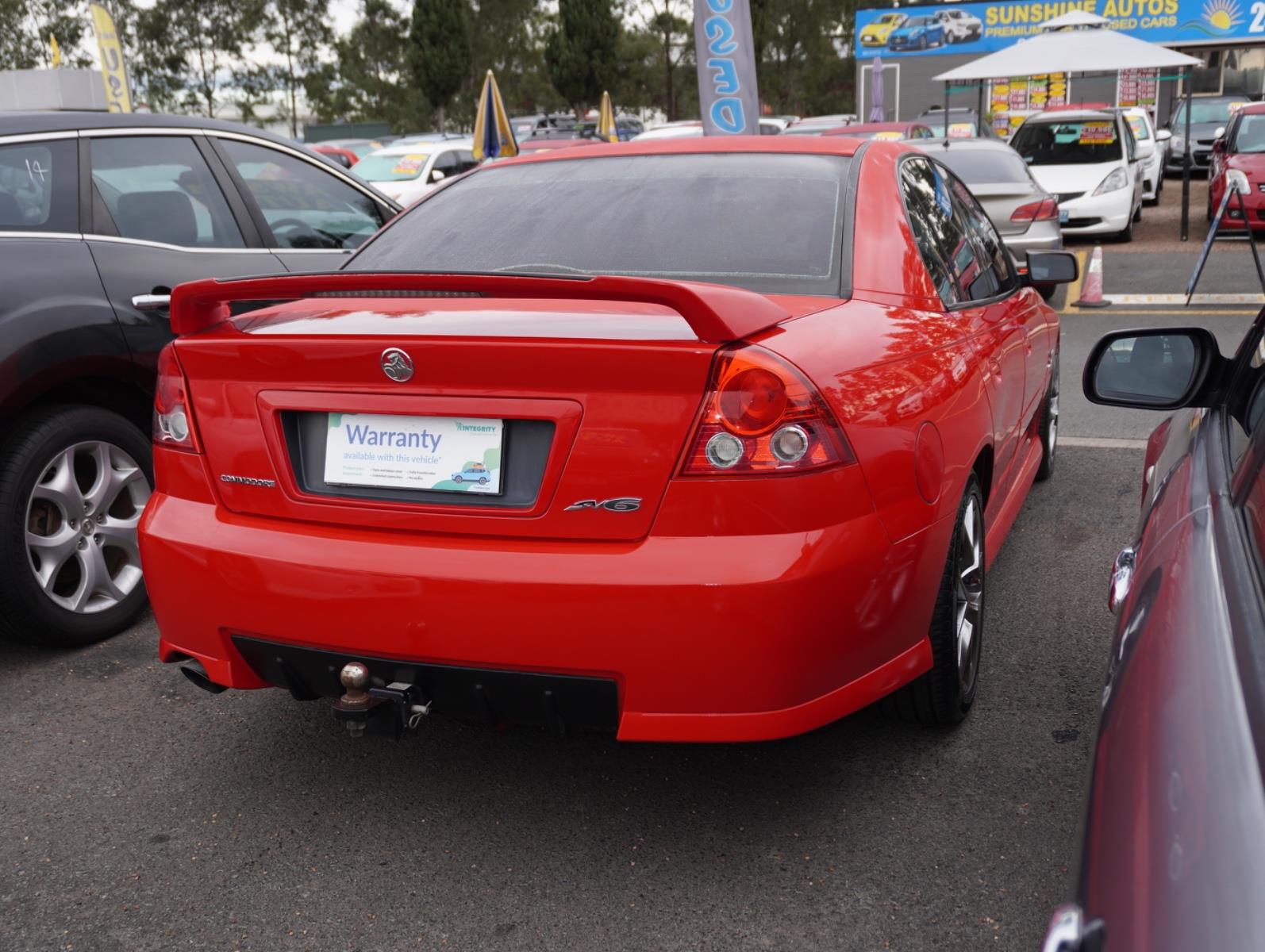 2004 HOLDEN COMMODORE VZ SV6 SPORTS AUTOMATIC SEDAN
