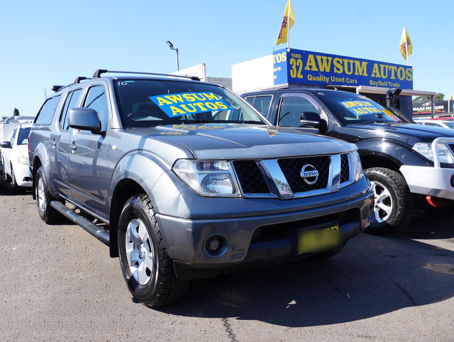 2010 NISSAN NAVARA D40 ST MANUAL UTILITY