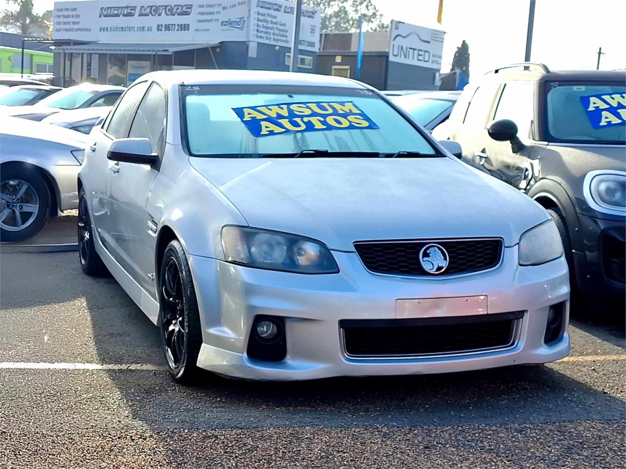 2011 HOLDEN COMMODORE VE II SV6 SPORTS AUTOMATIC SEDAN