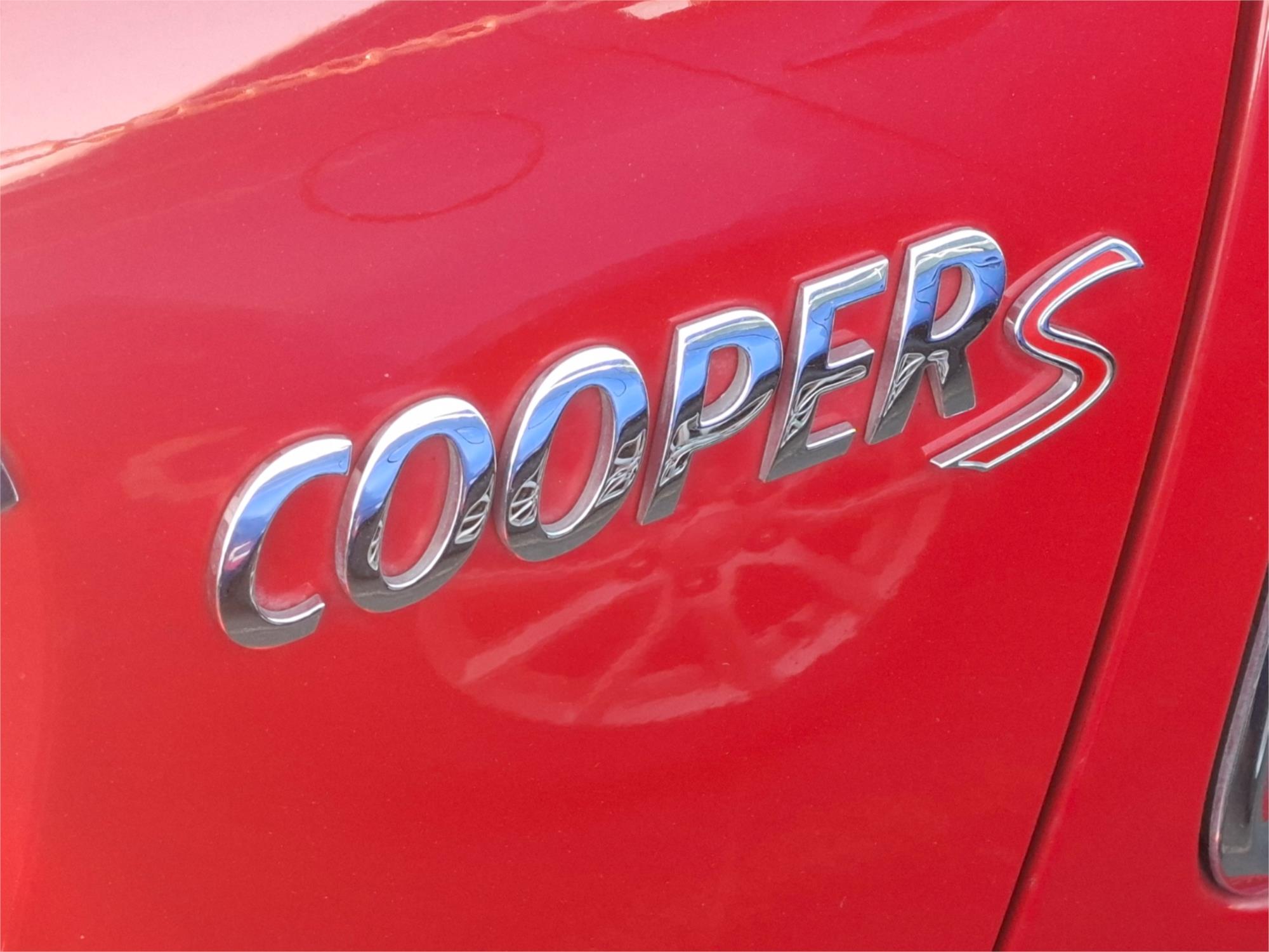 2009 MINI COOPER R56 S 6 SP MANUAL 2D HATCHBACK