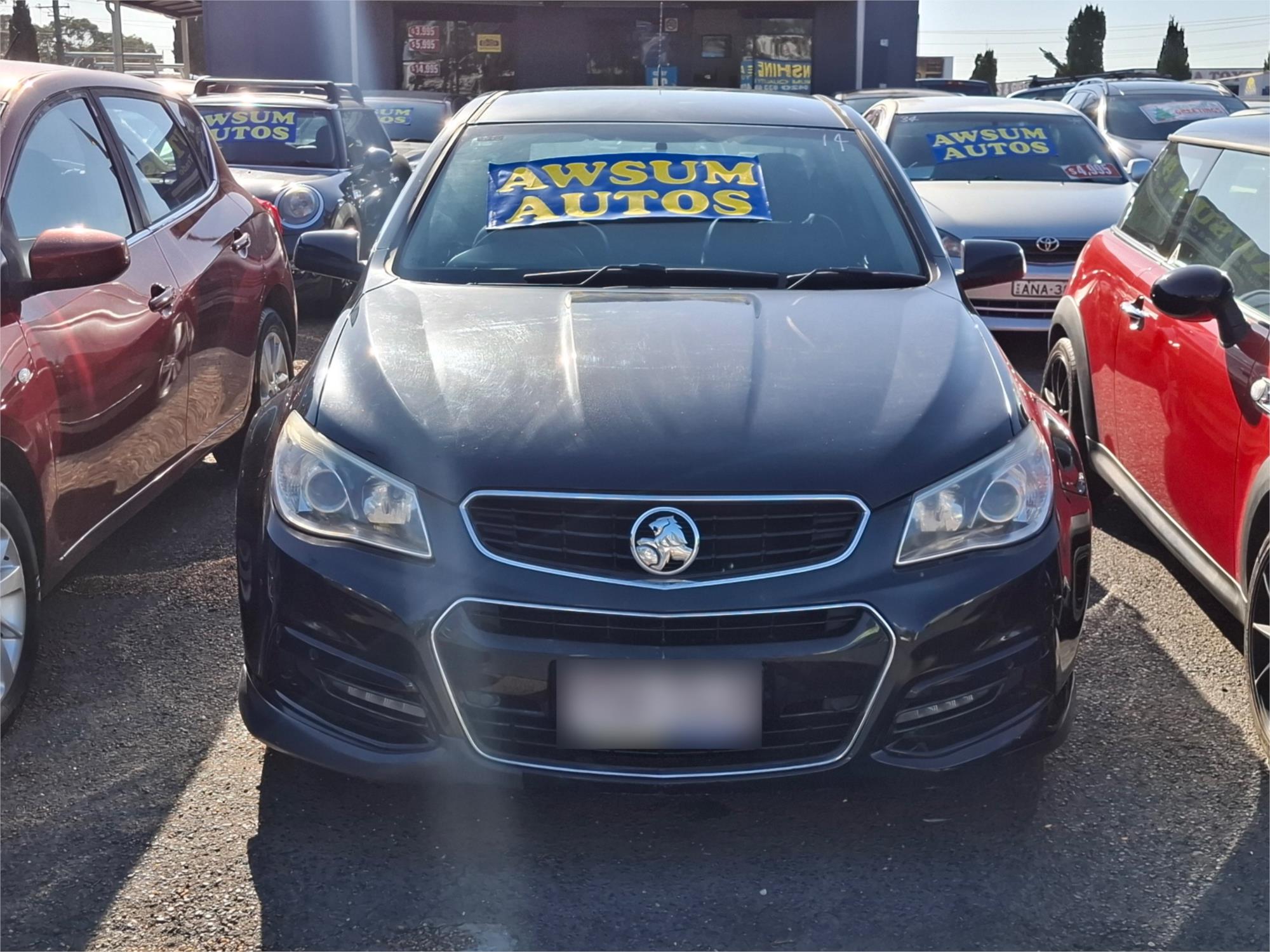 2013 HOLDEN COMMODORE VF SV6 6 SP MANUAL 4D SEDAN