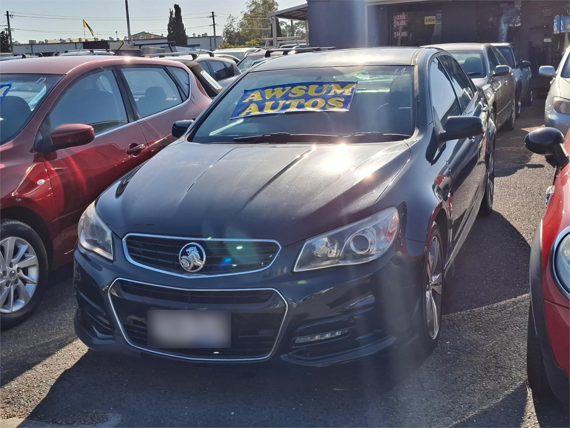 2013 HOLDEN COMMODORE VF SV6 6 SP MANUAL 4D SEDAN