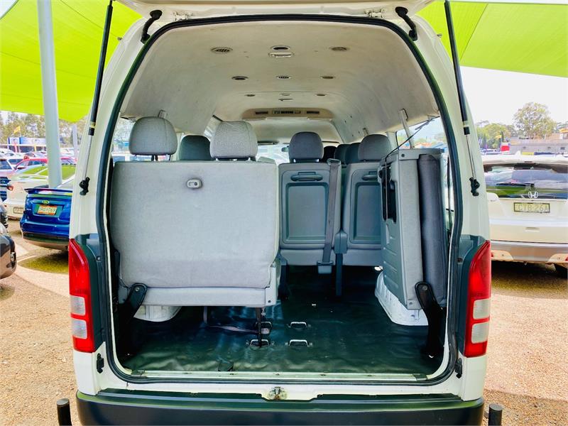 2009 TOYOTA HIACE KDH223R COMMUTER AUTOMATIC BUS