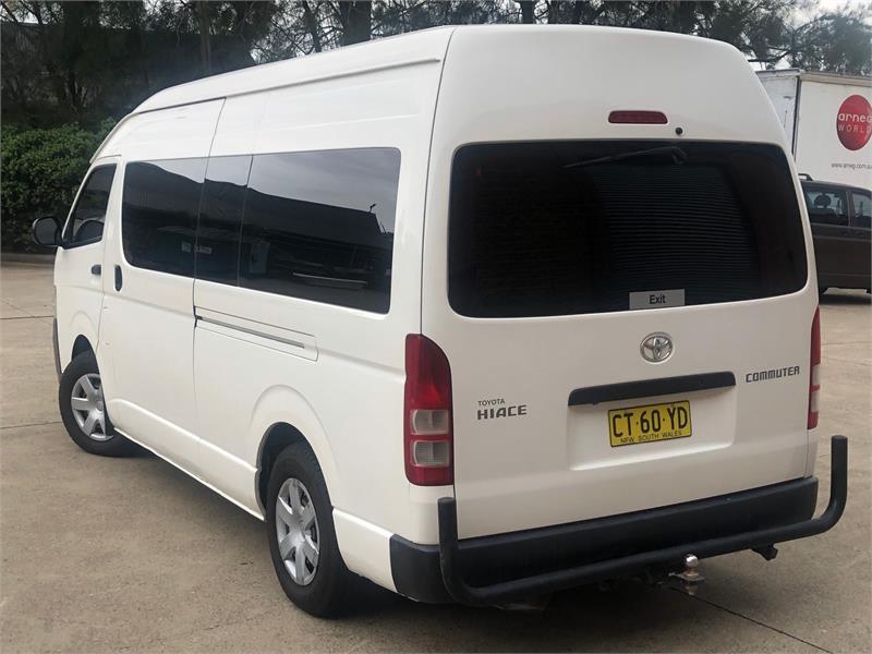 2013 TOYOTA HIACE KDH201R AUTOMATIC VAN