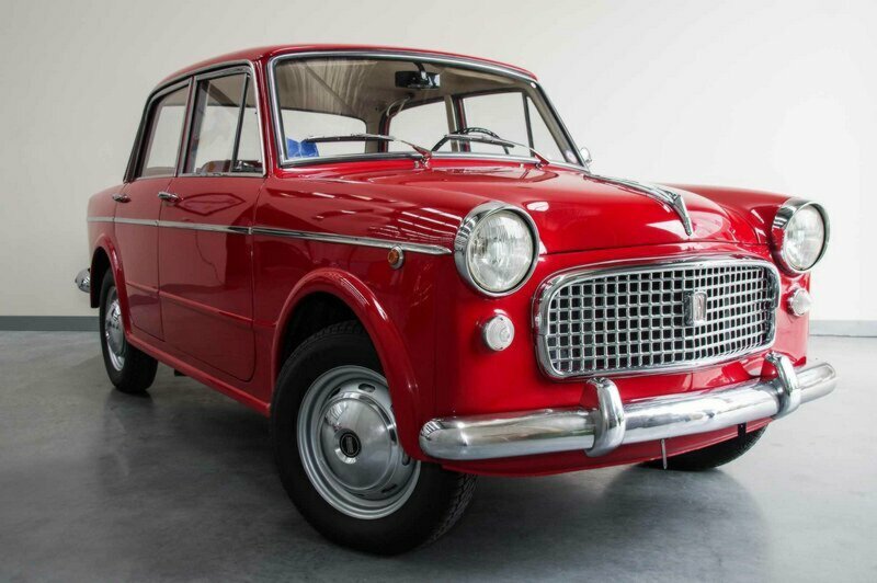 1962 FIAT 1100 SPECIAL 4 SP MANUAL 4D SEDAN