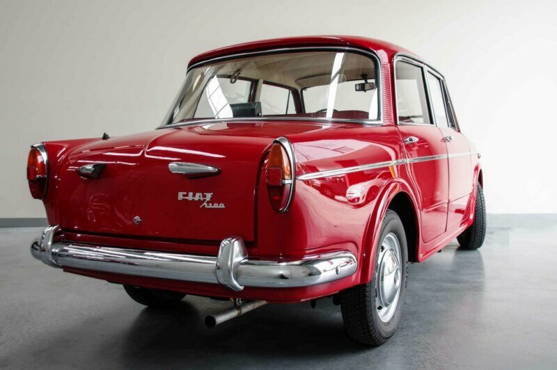 1962 FIAT 1100 SPECIAL 4 SP MANUAL 4D SEDAN