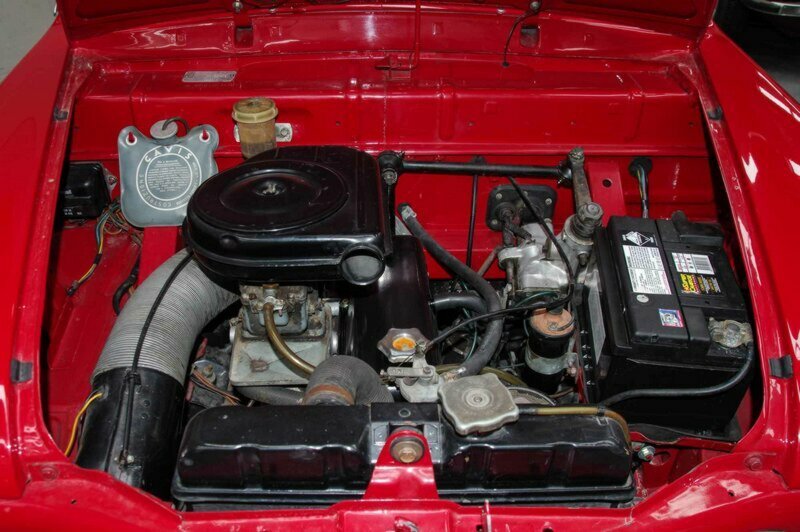 1962 FIAT 1100 SPECIAL 4 SP MANUAL 4D SEDAN