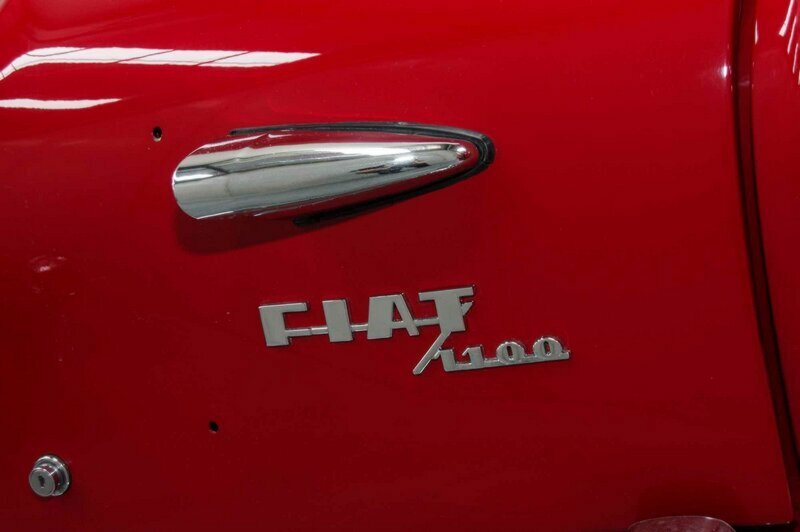 1962 FIAT 1100 SPECIAL 4 SP MANUAL 4D SEDAN
