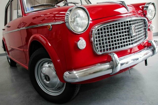 1962 FIAT 1100 SPECIAL 4 SP MANUAL 4D SEDAN