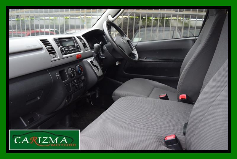 2013 TOYOTA HIACE KDH201R MY12 UPGRADE LWB 4 SP AUTOMATIC 4D VAN