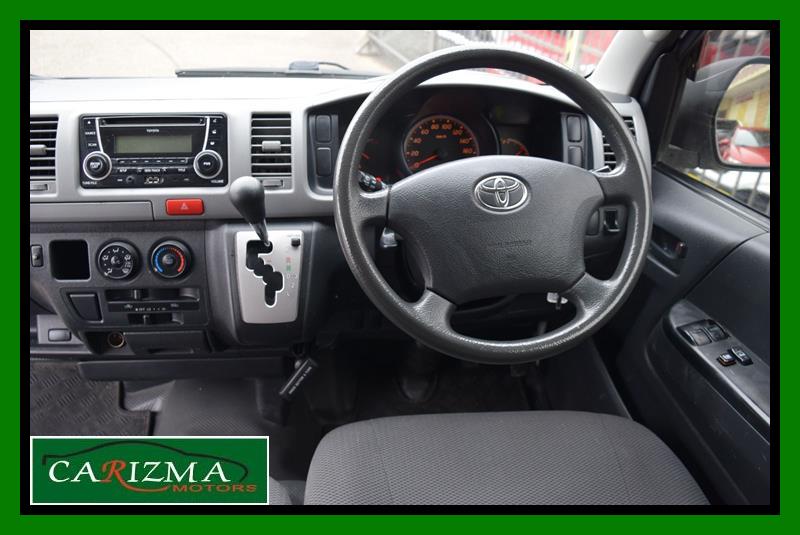2013 TOYOTA HIACE KDH201R MY12 UPGRADE LWB 4 SP AUTOMATIC 4D VAN
