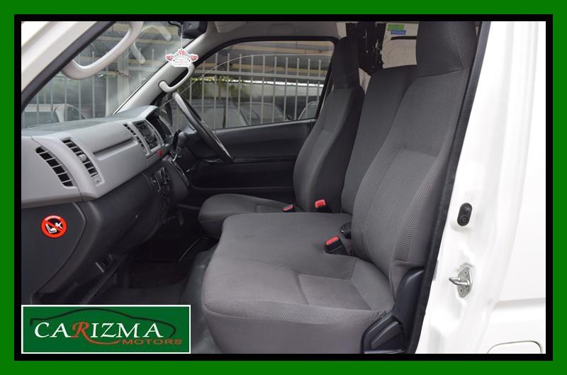 2013 TOYOTA HIACE KDH201R MY12 UPGRADE LWB 4 SP AUTOMATIC 4D VAN