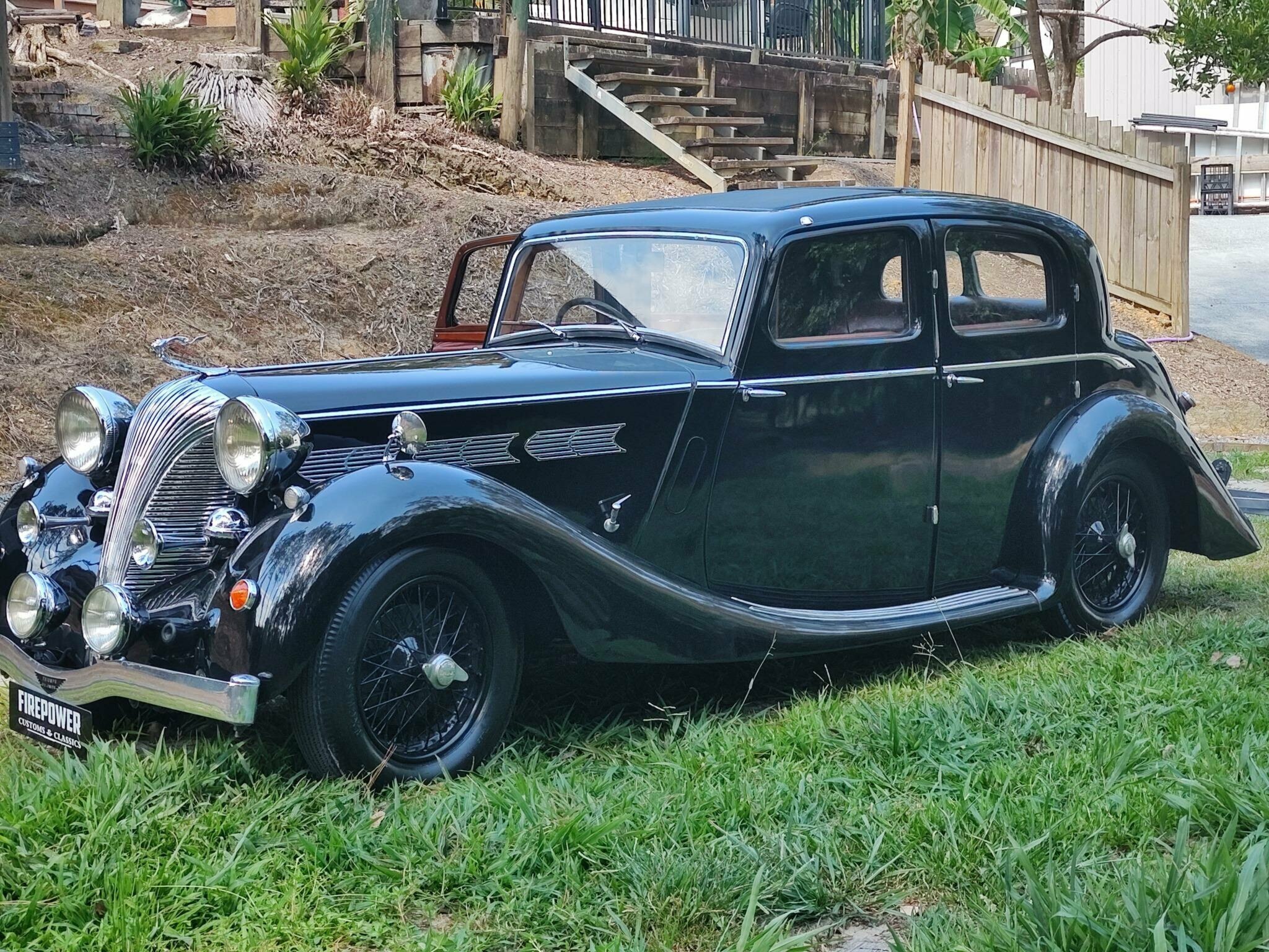 1938 TRIUMPH DOLOMITE 4 SPEED MANUAL SPORTS SALOON