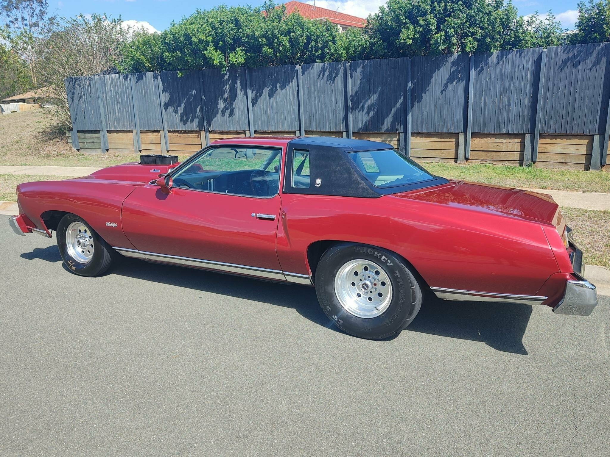 1974 CHEVROLET MONTE CARLO LANDAU AUTOMATIC SEDAN