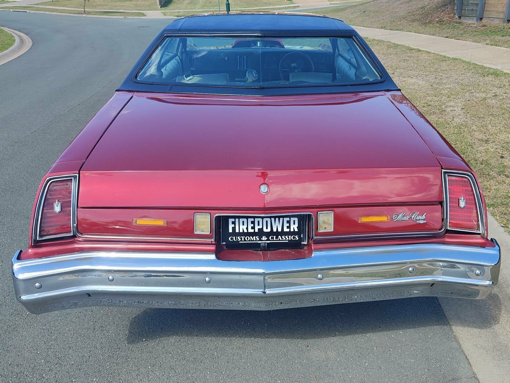 1974 CHEVROLET MONTE CARLO LANDAU AUTOMATIC SEDAN